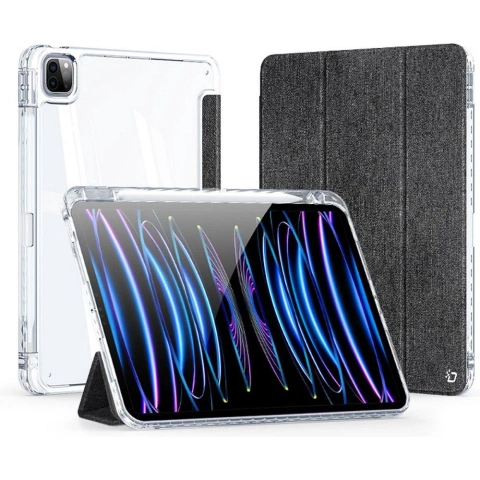 Protective case with stylus for iPad Pro 11 (2024) DUX DUCIS UNID Black
