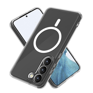 FlexAir Hybrid Protective Phone Case for MagSafe for Samsung Galaxy S23 Clear