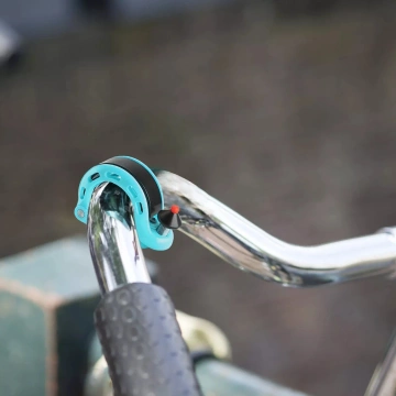 Rockbros 34210028003 Zvonček na bicykel v tvare Q - modrý