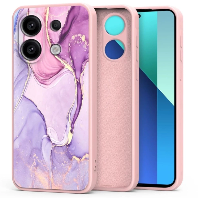 Ikonový krycí obal pro Xiaomi Redmi Note 13 4G / LTE Marble