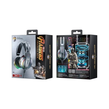 Навушники WK Design M9 Gaming Over-Ear Headphones USB Gaming Grey (M9)
