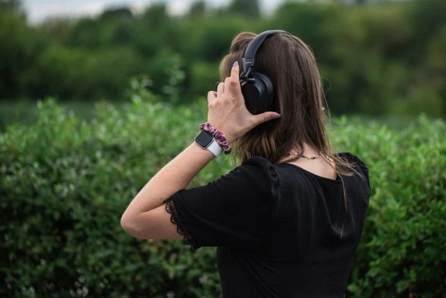 Bezdrátová sluchátka Forcell F-Audio ANC Pro SoundCraft, černá