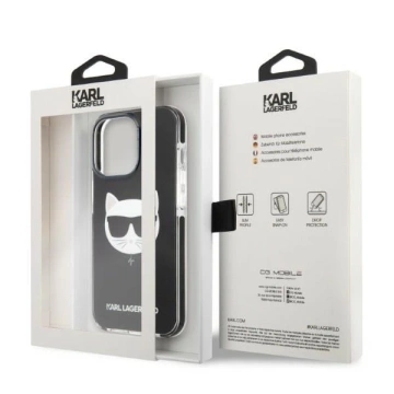 Etui Karl Lagerfeld KLHCP13XTPECK für iPhone 13 Pro Max 6,7" Hardcase Choupette Head