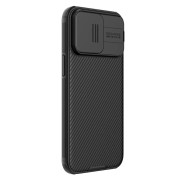 Магнітний чохол Nillkin CamShield Pro для iPhone 15 Pro Max із захистом камери - чорний