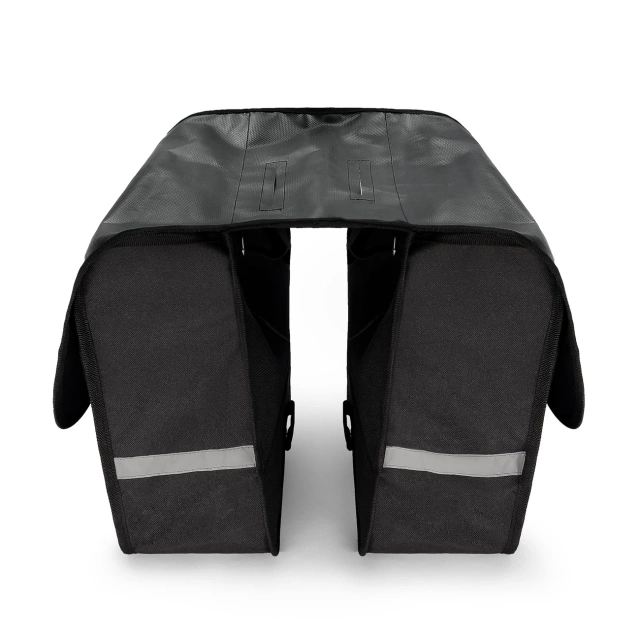 Wozinsky dvojitý cyklistický kufr 28 l černý (WBB34BK)