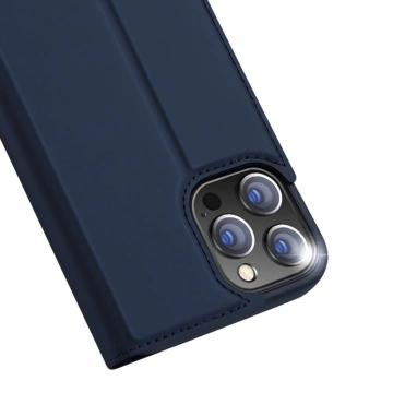 Dux Ducis Skin Pro Holster Flip Cover pro iPhone 13 Pro modrý