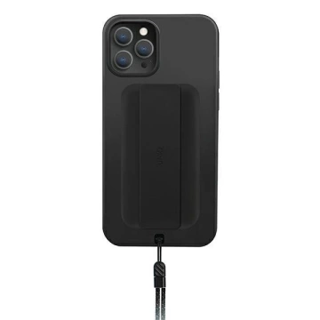 Чохол UNIQ Heldro iPhone 12 Pro Max 6.7" black / midnight black Antimicrobial