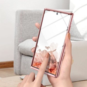 Etui ochronne na telefon Velar Case 360 do Samsung Galaxy S23 Ultra Marble Marmur