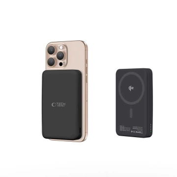 Powerbank Tech-Protect PB24 LifeMag Qi2 MagSafe 10000mAh Czarny