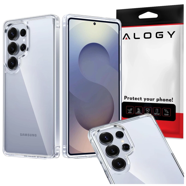 Apple iPhone 16 Pro Max Case Alogy Anti-Shock Hybrid Case for MagSafe Clear