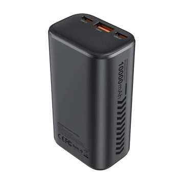 Powerbank Choetech B701 10000mAh PD30W, gray – 2xUSB-C, 1xUSB-A
