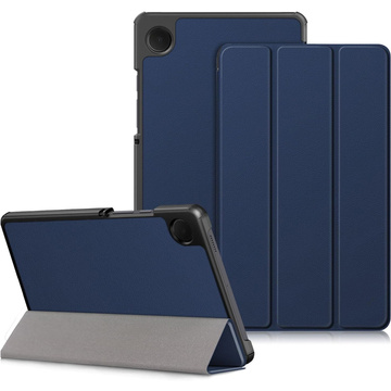 Pouzdro pro Samsung Galaxy Tab A9 2023 8,7" X110 / X115 obal na tablet Pouzdro Alogy Book Cover Navy Blue