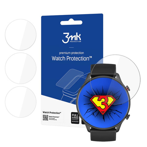 Fólie na displej 3mk Watch Protection x3 pro Xiaomi AmazFit GTR