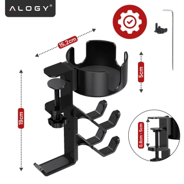 Alogy Waterproof Case Universal IPX8 to 6.5 Black