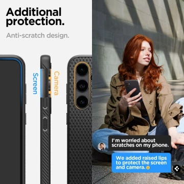 Etui Spigen рідина повітря для Galaxy S23 FE безодні зелені