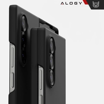 Pouzdro na iPhone 14 Pro Mag Safe Matt Case Cover matné Alogy Ring obrněné pouzdro na telefon černé