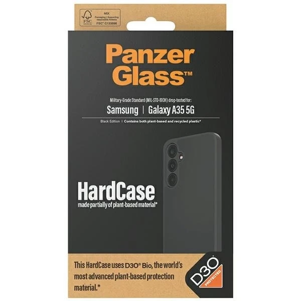 Pouzdro na Samsung Galaxy A35 5G PanzerGlass HardCase D3O černé