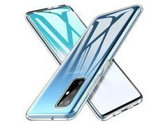 Силіконовий чохол накладка Alogy для Samsung Galaxy S20 Plus прозорий