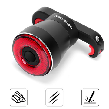 LED rear bike light USB RockBros Smart TL907Q51 for the rear of the bike under the saddle 60lm light red lighting