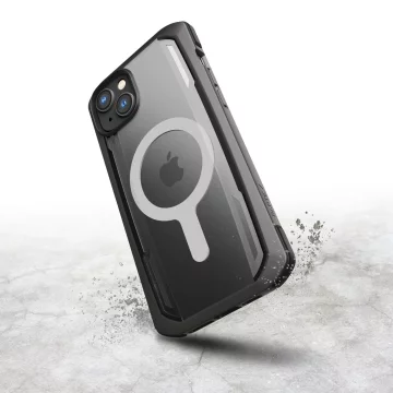 Raptic Secure Case pre iPhone 14 Pro Max s pancierovým krytom MagSafe čierny