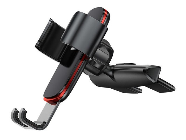Baseus Metal Age gravity car holder CD slot Black