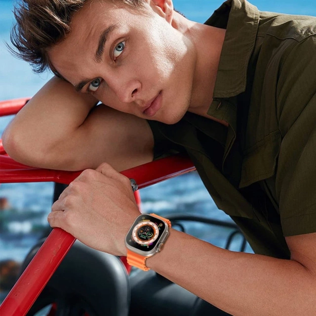 ICONBAND PRO APPLE WATCH 4 / 5 / 6 / 7 / 8 / SE / ULTRA (42 / 44 / 45 / 49 MM) ORANGE