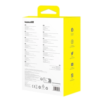 Автотримач Baseus MagPro з індуктивним зарядним пристроєм Qi2.0 15W для вентиляційного отвору - чорний