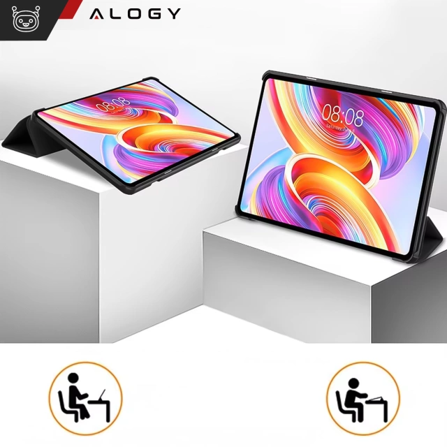 Чохол для планшета Lenovo Tab M10 3gen 3 GEN 10.1 2022 TB328FU TB328XU Housing Case Alogy Book Cover Grey