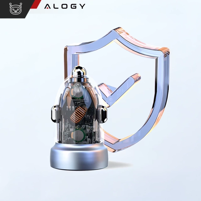 Nabíjačka do auta s rýchlym nabíjaním QC3.0 PowerDelivery PD Alogy Car Charger 33W USB USB-C