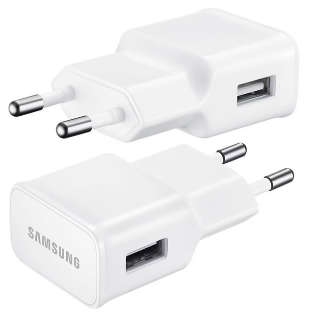 Nástěnná nabíječka Samsung USB-A EP-TA50EWE 5V / 1,55A Bílá