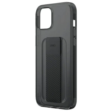 Чохол для телефону UNIQ Heldro Mount для Apple iPhone 14 6.1" чорний/димчастий