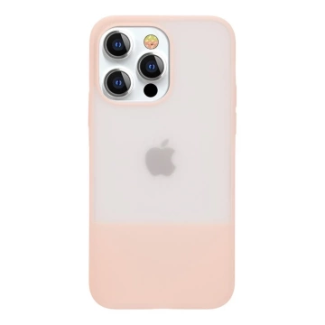 Silikónový kryt Kingxbar Plain Series pre iPhone 13 Pro ružový