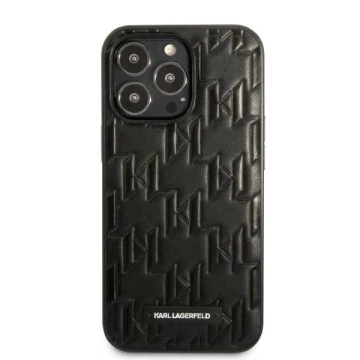 Etui Karl Lagerfeld KLHCP13XMNMP1K na iPhone 13 Pro Max 6,7" pevné puzdro Monogram Plaque