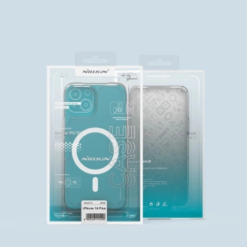 Pancéřové pouzdro Nillkin Nature Pro s MagSafe pro iPhone 15 Plus - modré