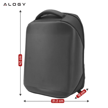 Alogy Plug Extender zásuvka splitter splitter adaptér predlžovací kábel s Qi indukčnou nabíjačkou 4x EU zástrčka 4x USB 2x USB-C Čierny