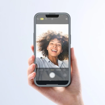 Joyroom 360 Full Case Cover pro iPhone 13 Zadní a přední kryt Tvrzené sklo šedé (JR-BP927 matný)