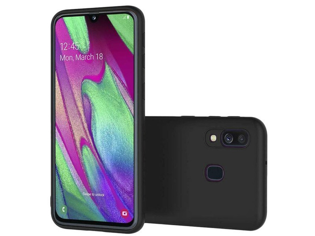 Alogy slim case silikónové puzdro pre Samsung Galaxy A40 čierne