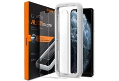 2x Spigen Align Master Glas.tR Glass for Apple iPhone Xr / 11