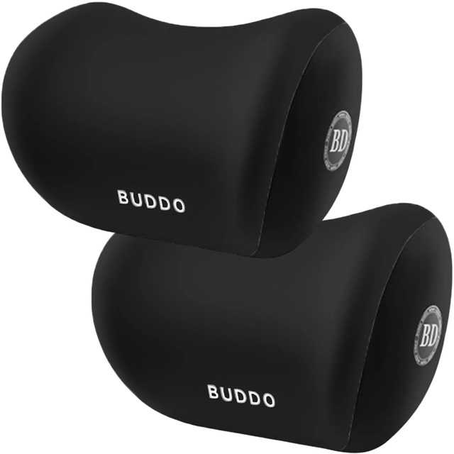 Alogy Car Polštář na opěrku hlavy, Memory Foam Black