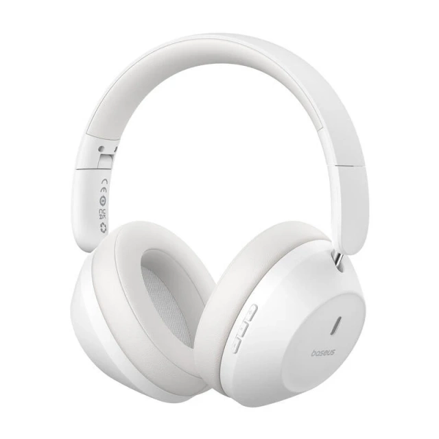 Baseus Bass 30 Max Wireless Headphones White