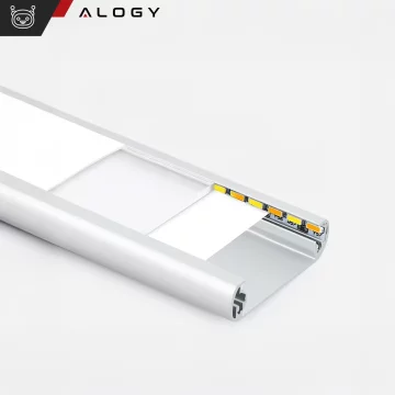 HUB splitter Alogy Adaptér pre počítačový notebook s USB-C na 3x USB-A 2.0 1x USB-A 3.0 sivý