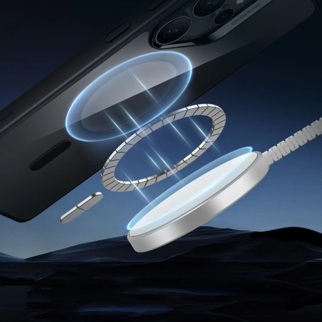 Kryt Samsung Galaxy S25 Ultra matný čierny ESR Classic Hybrid HaloLock MagSafe