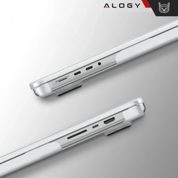HUB splitter Alogy Adaptér pro počítačový notebook s USB-C na 3x USB-A 2.0 1x USB-A 3.0 šedý