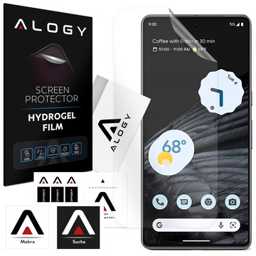Hydrogélová fólia pre Google Pixel 7 Pro, ochranná fólia na displej telefónu Alogy Hydrogel Film