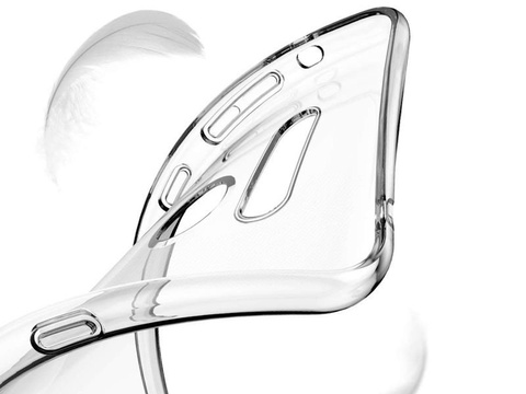 Alogy silikónové puzdro puzdro puzdro pre LG G8 ThinQ priehľadné