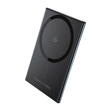 Powerbank Magnetyczny Choetech Black 2000mAh Cienki 5W Czarny