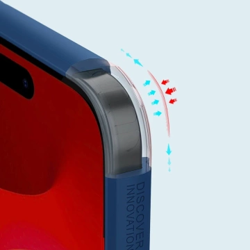 Nillkin Super Frosted Shield Pro verstärkte Hülle für iPhone 15 Pro – Schwarz