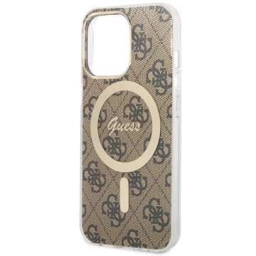 Etui Guess GUHMP13LH4STW pro iPhone 13 Pro / 13 6,1" pevný obal 4G MagSafe