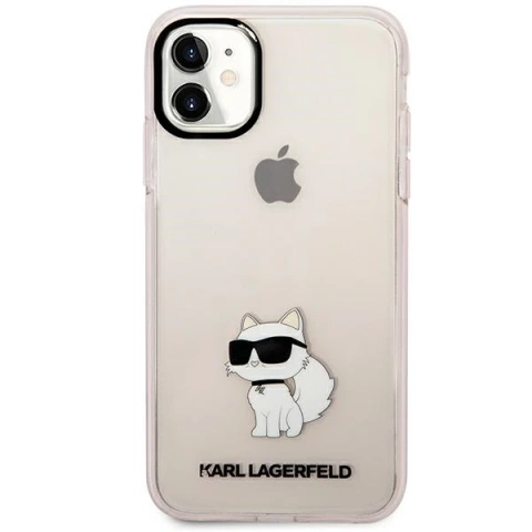 Case Karl Lagerfeld KLHCN61HNCHTCP do iPhone 11/Xr 6.1" hardcase Iconic Choupette