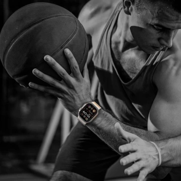 Pasek Tech-Protect Nylon Clasp Apple Watch 44–49 mm Szary